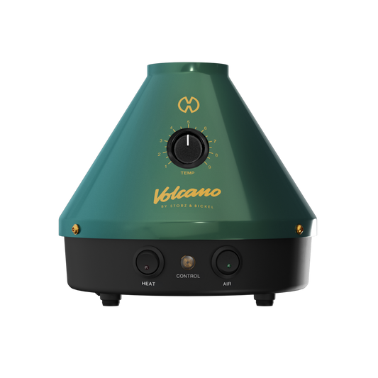 Vaporizador Storz & Bickel Volcano Classic - Edición limitada verde y dorada del 25.º aniversario