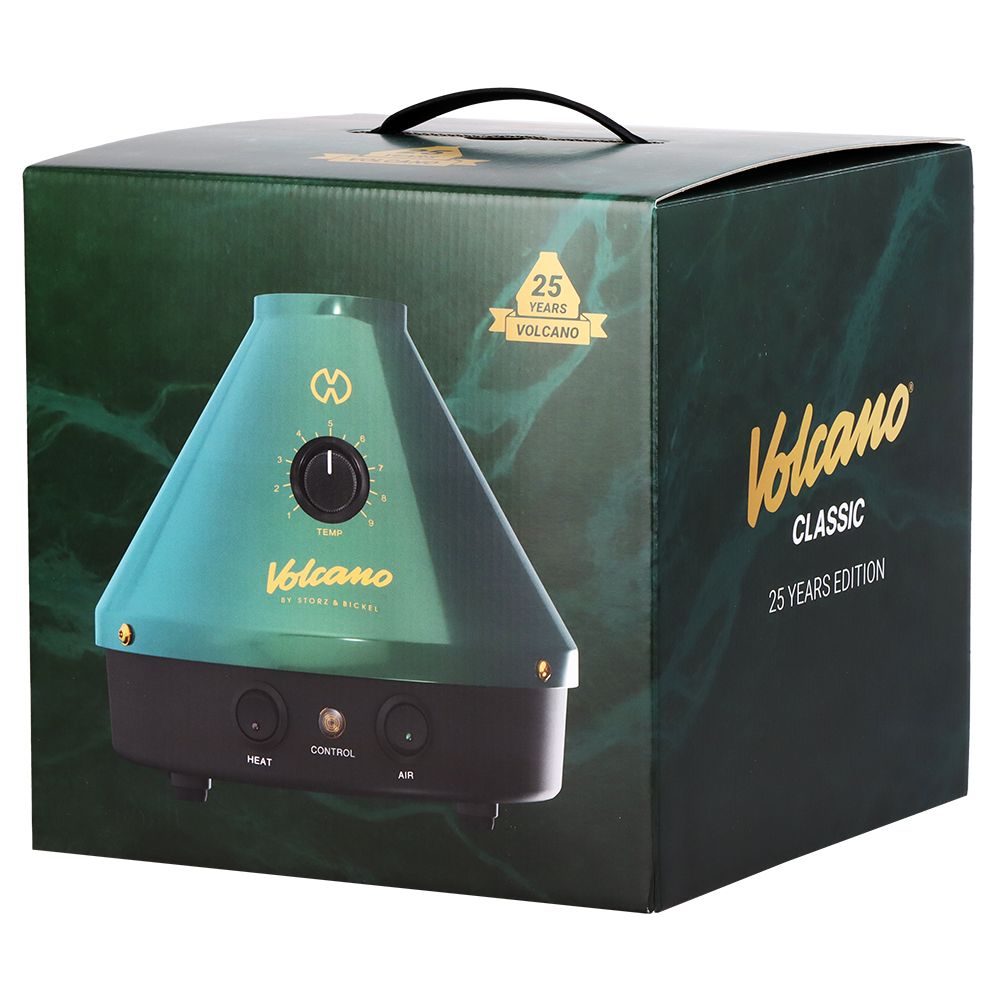 Vaporizador Storz & Bickel Volcano Classic - Edición limitada verde y dorada del 25.º aniversario