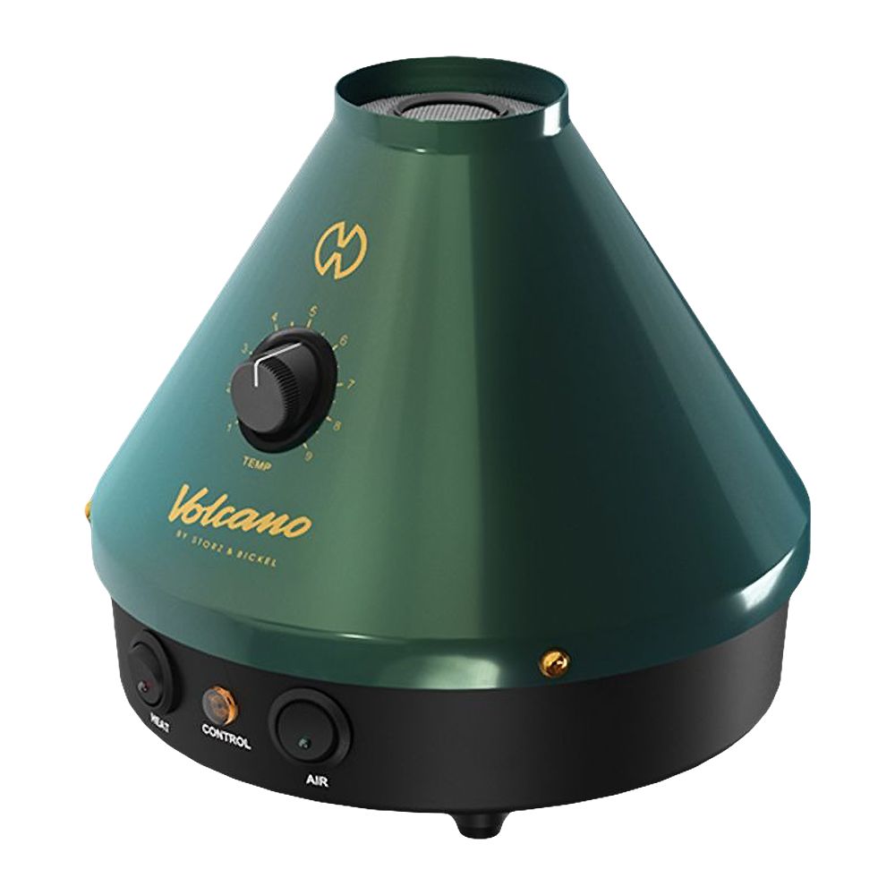 Vaporizador Storz & Bickel Volcano Classic - Edición limitada verde y dorada del 25.º aniversario
