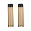 Tubos de viaje personalizados para Boquillas de vidrio de Arizer Solo 3 V2.0, plástico tintado, longitud de 70mm / 110mm, Paquete de 2