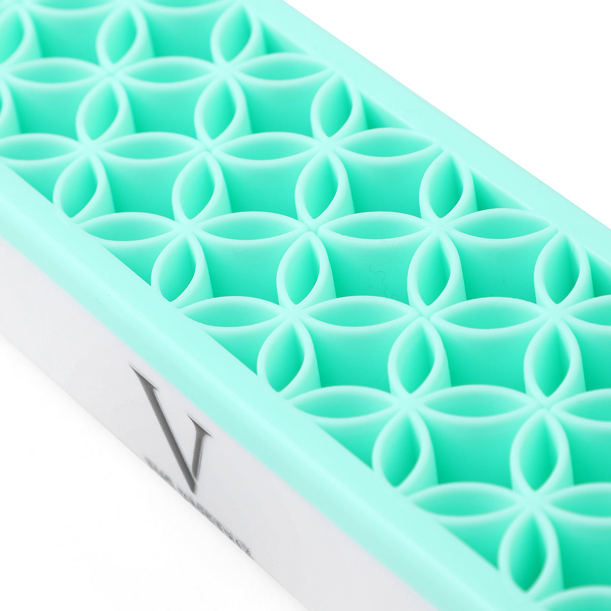 Organizador de Boquillas de vidrio, tubos y Accesorios de sobremesa para DHV, interior de silicona flexible