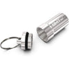 Tarro discreto de almacenamiento de hierbas con protección UV (tubo contenedor hermético y a prueba de olores, tamaño mediano) de aluminio de grado aeronáutico
