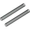 Tubos de boquilla larga de vidrio para POTV LOBO y ONE - Set de accesorios rectos, mitad negra, Llenado de 2 (120mm)
