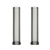 Boquilla de vidrio negra corta con sombreado para XMAX V3 Pro y XMAX V4 Pro, 60mm, Paquete de 2