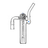 Bubbler XL "Steel Stream" (enfriamiento doble) para Arizer Solo 3 y Air Max