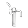 Bubbler de agua para XMAX V3 Pro y XMAX V4 Pro, 130mm