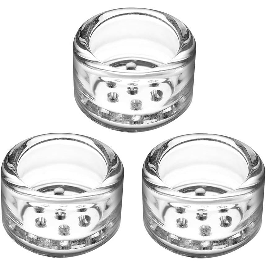 Cápsulas dosificadoras de vidrio (sin tapa), pack de 3 – se muestran tres cápsulas, para TinyMight 2 y TinyMight 1